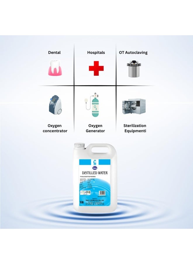 Thrill Distilled Water 5L | Ideal Distilled Water for Steam Irons, CPAP Machine, Car Batteries and Plants - Image 3